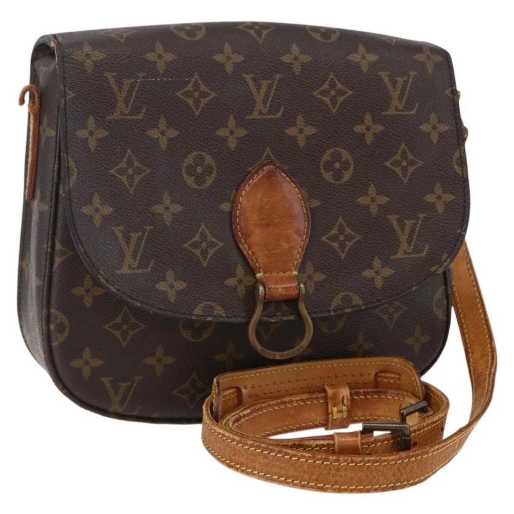 Louis Vuitton Monogram Saint Cloud Gm Shoulder Bag M51242 Lv Auth 148330